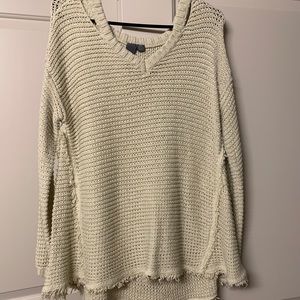 Tan/cream sweater